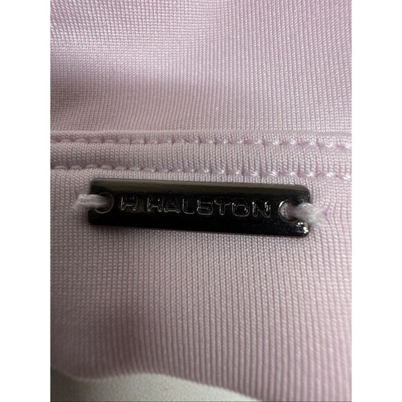 HALSTON Women's Large Seamless Mesh Racer Back Comfort Bra Pink Sz S - Picture 2 of 9